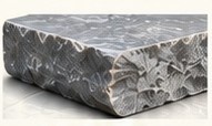 Chiseled edge profile