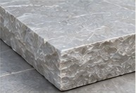 Kandla Grey stone surface and edge