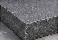Basalt stone surface and edge