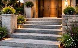 Entry feature steps